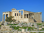 Erechtheion Ansicht Reiseführer  Erechtheion-Tempel der Akropolis-Anlage