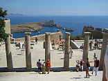  Fotografie Sehenswürdigkeit  von Griechenland Die Akropolis ist eine der Hauptttraktionen von Rhodos