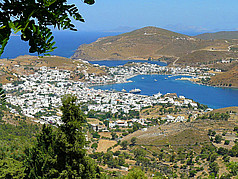 Skala Patmos Bildansicht von Citysam  