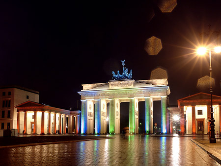 Brandenburger Tor bei Nacht