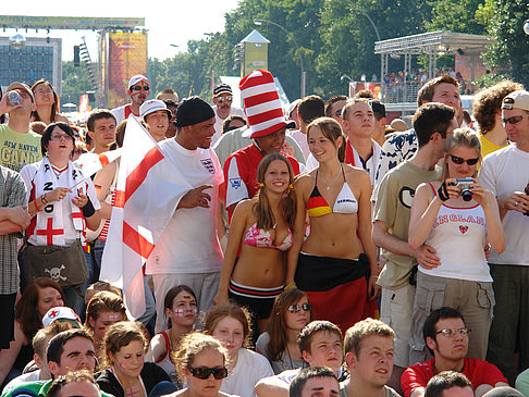 Englische Fans Foto 