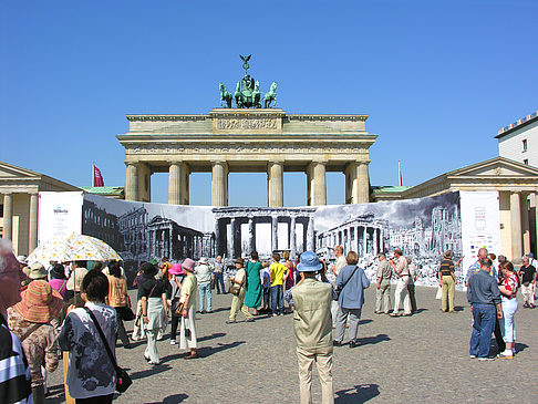 Foto Brandenburger Tor - Berlin