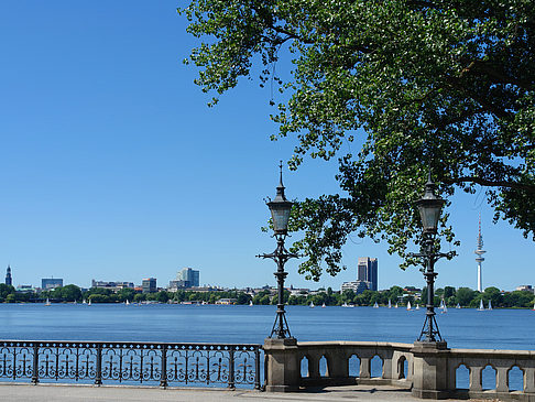 Foto Brücke an der Binnenalster