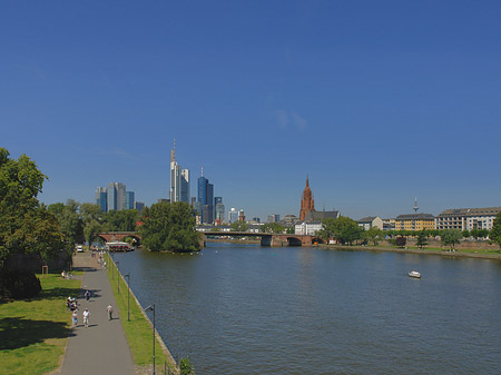 Foto Skyline von Frankfurt - Frankfurt am Main