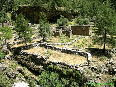 Samaria-Schlucht Bild Sehenswürdigkeit  von Griechenland 