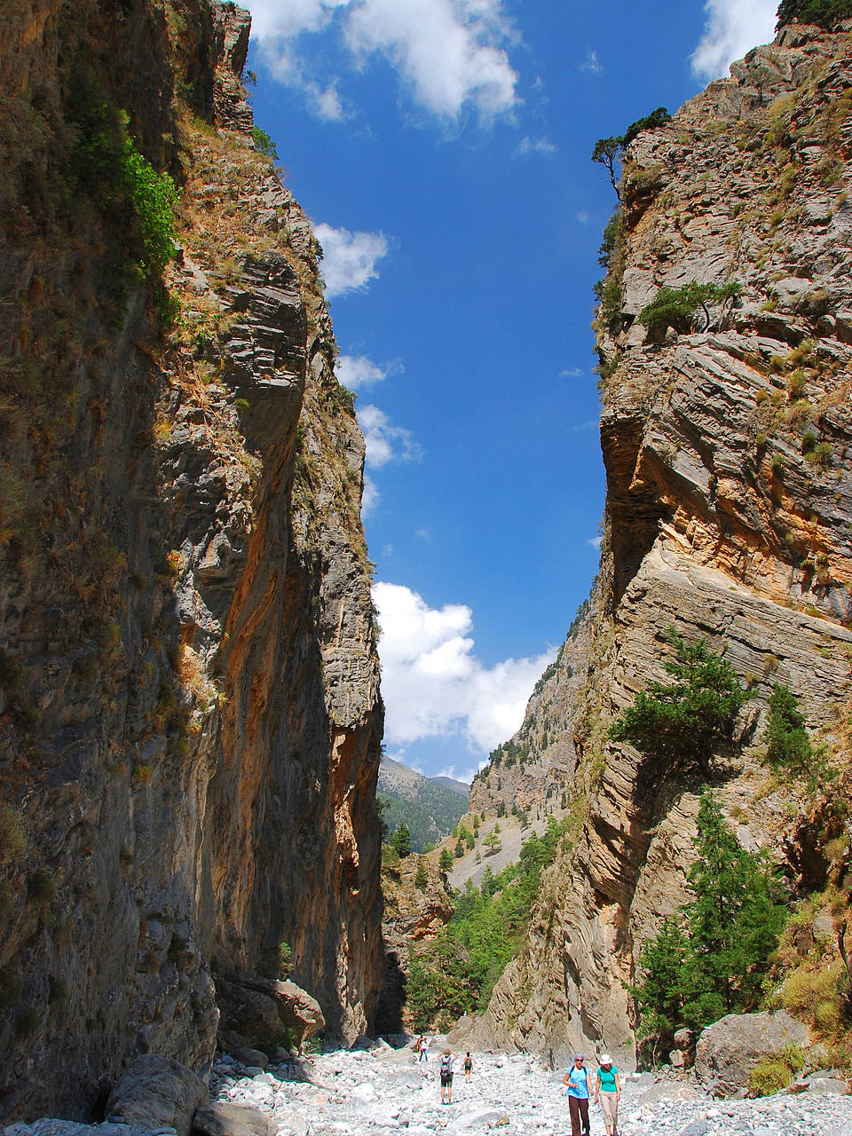 Foto Samaria-Schlucht