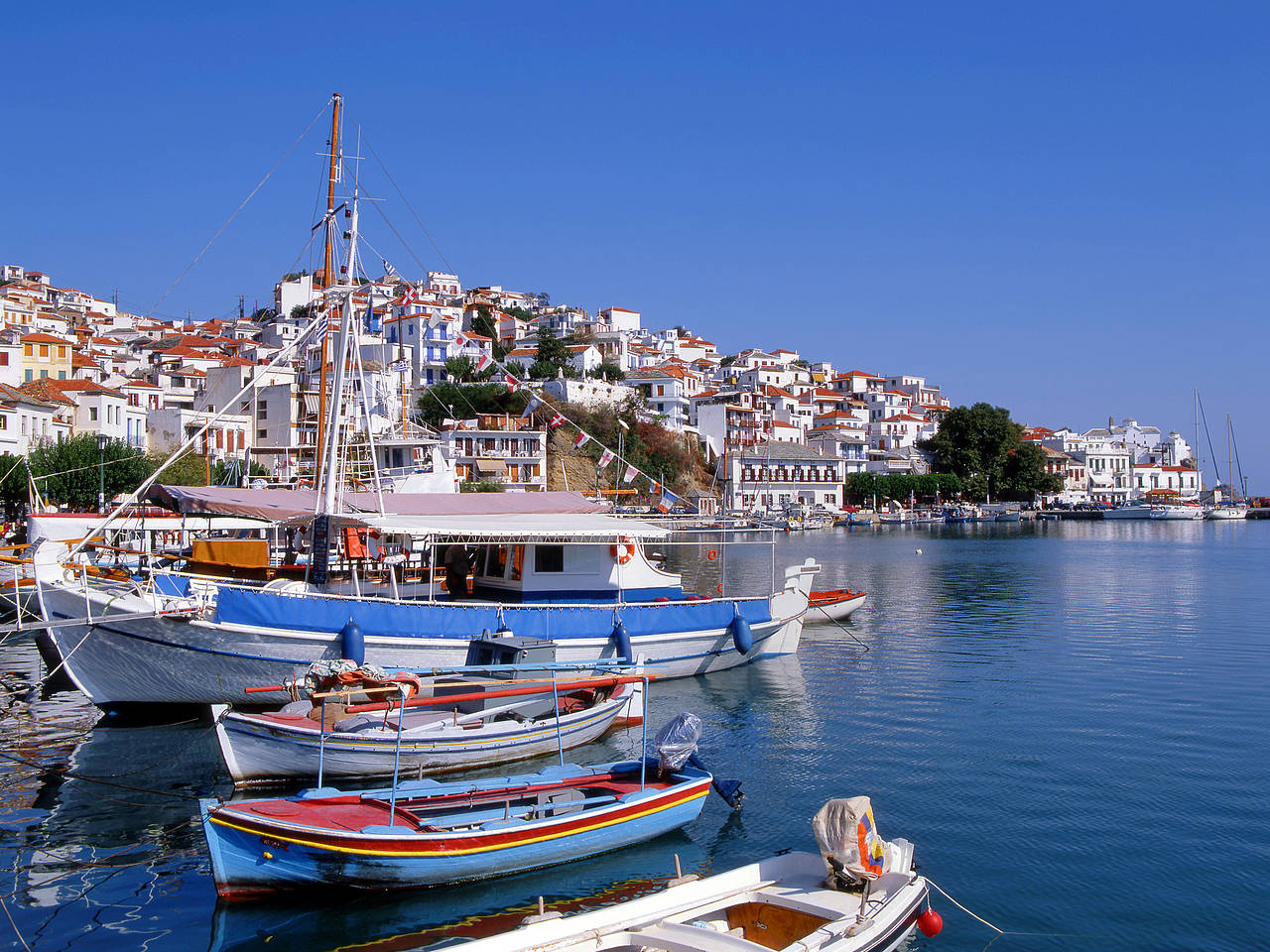 Skopelos-Stadt