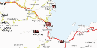 Agios Nikolaos Griechenland Stadtplan