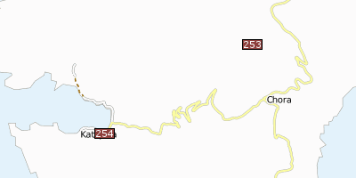 Stadtplan Amorgos Griechenland