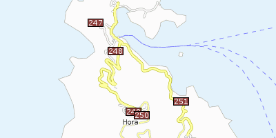 Patmos Stadtplan