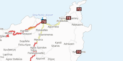 Stadtplan Sitia